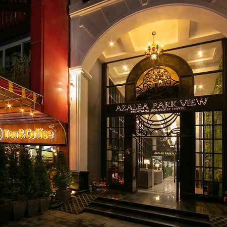 Azalea Parkview Hotel Vientiane Bagian luar foto