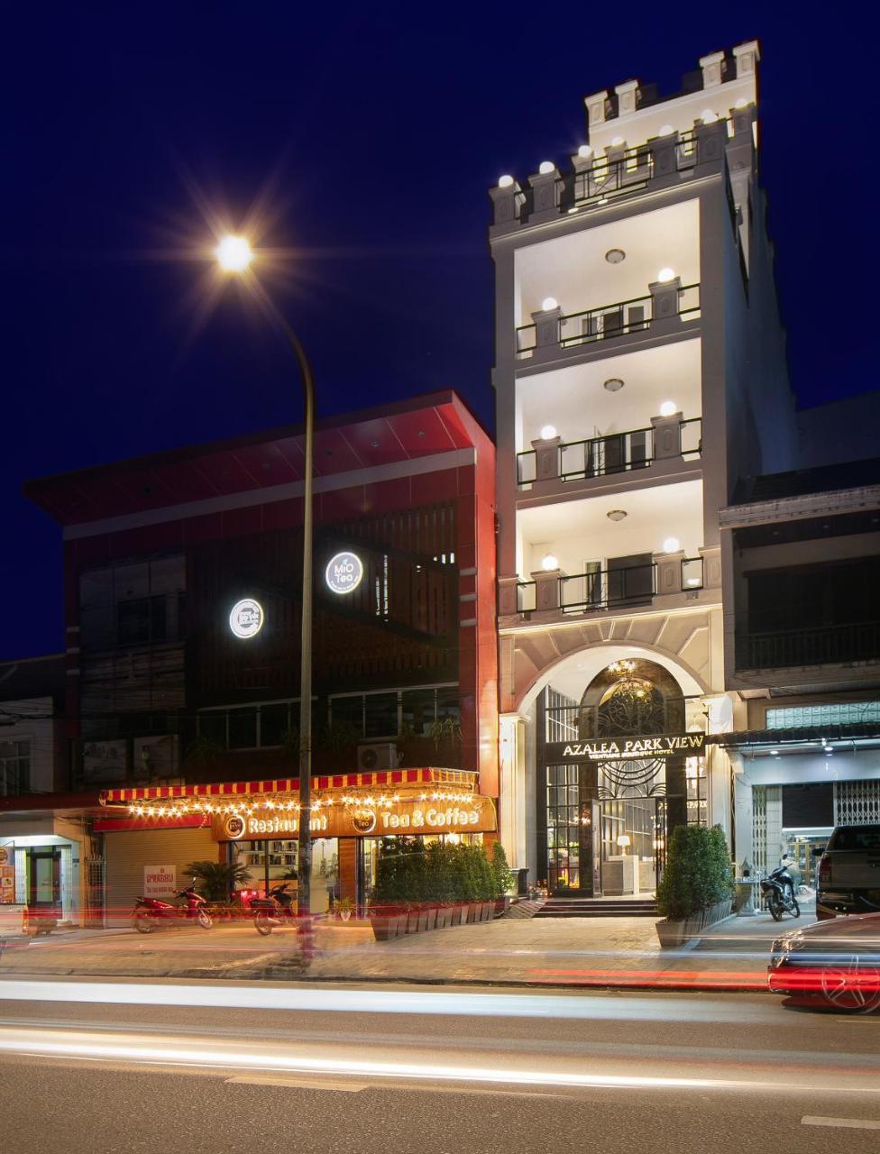 Azalea Parkview Hotel Vientiane Bagian luar foto